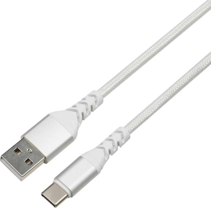USB-USBC kabel 1 M, hvit