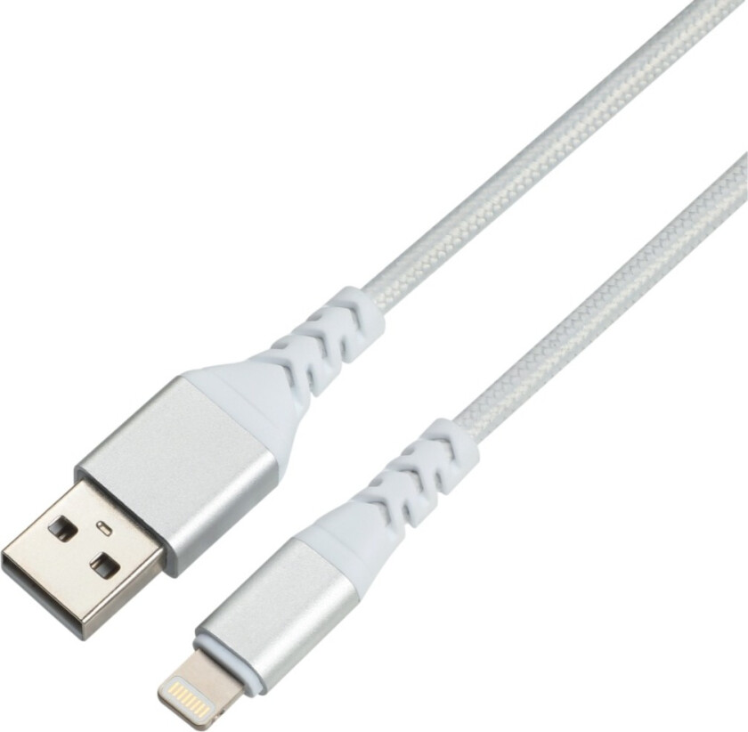 USB-Lightning kabel 2 M, hvit
