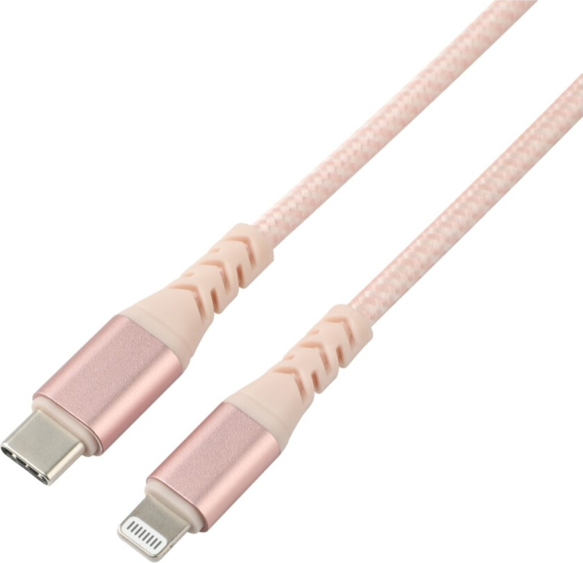 Bilde av USBC-Lightning kabel 1 M, rose gull