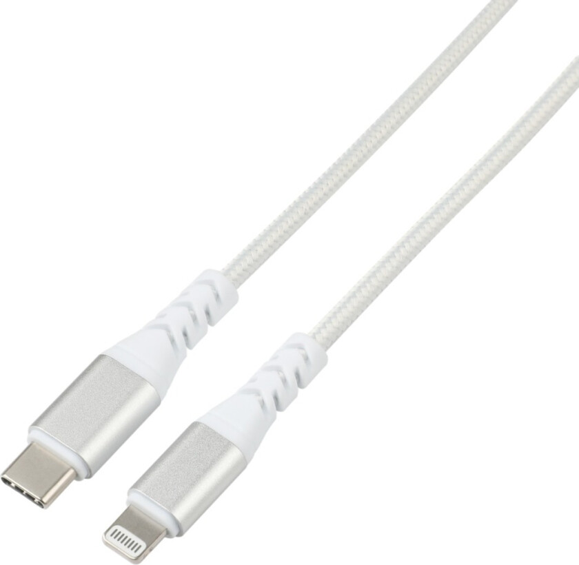 USBC-Lightning kabel 1M, hvit