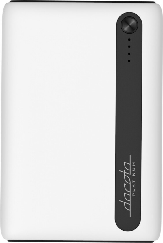 A5 powerbank 5 000 mAh, hvit