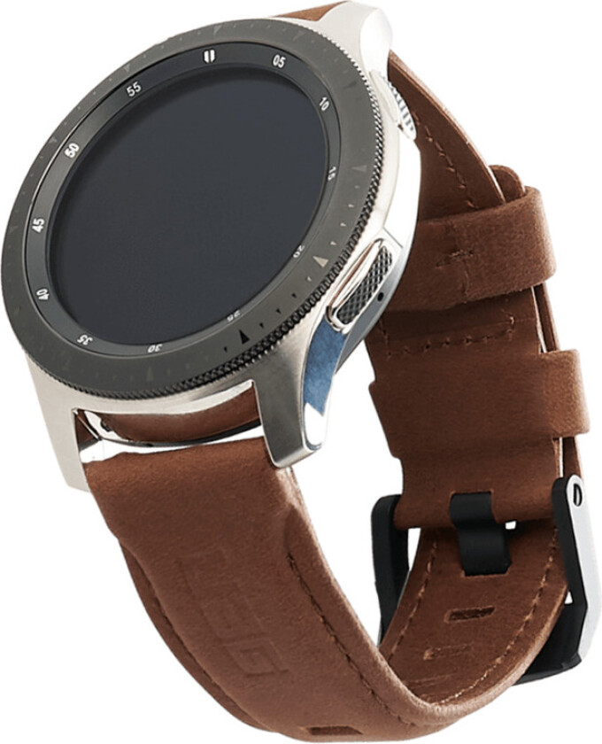 Bilde av GALAXY WATCH 46 MM LÆRREM, BRUN