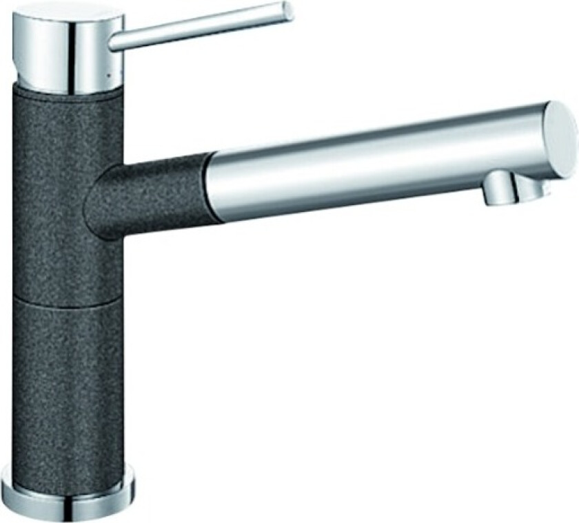 BLANCO ALTA-S COMPACT SILGRANIT™ ANT KROM KJØKKEN BLANDEBATTERI