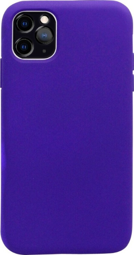 silikon deksel iPhone 11 Pro Max, lilla
