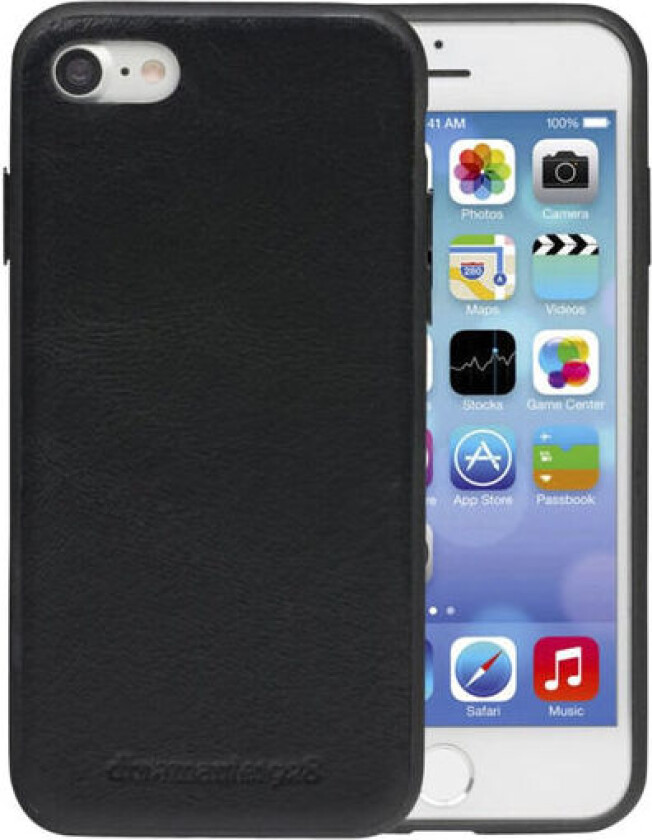 Dbramante Herning iPhone SE (2022)/SE (2020)/8/7/6 deksel, svart