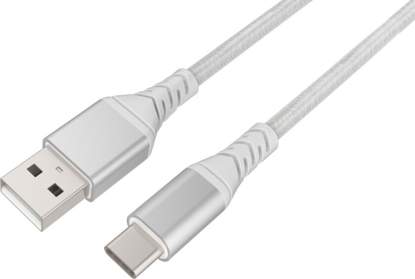 USB-USBC kabel 1 M, hvit