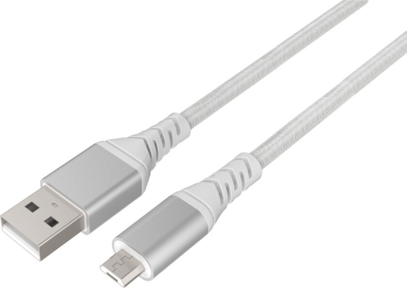 USB-MUSB kabel 2 M, hvit