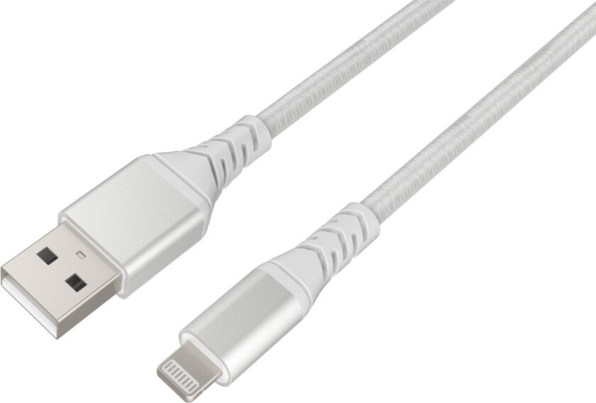USB-Lightning kabel 1M, hvit