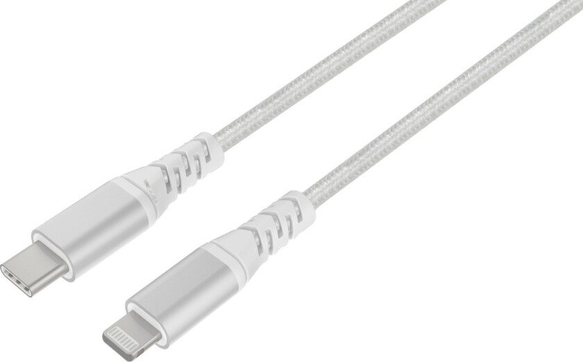 USBC-Lightning kabel 1 M, hvit