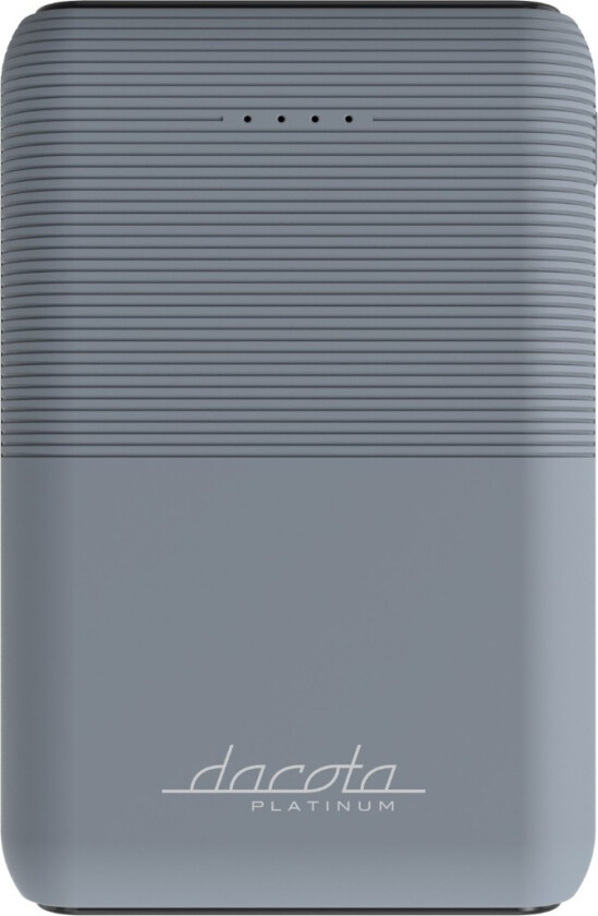 powerbank 10 000 mAh Pd, grå
