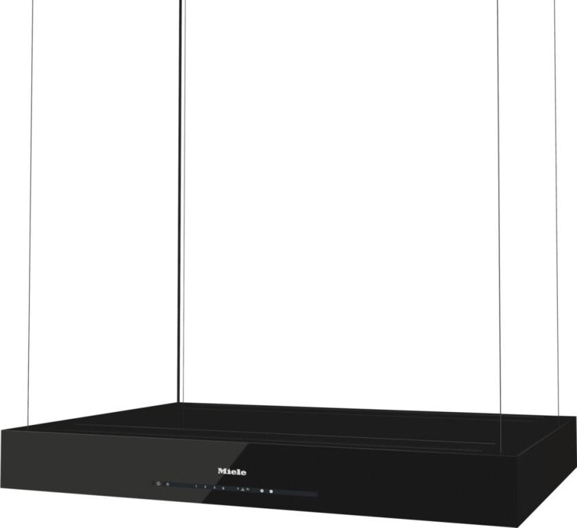DA 6708 D Aura Edition 6000 kjøkkenventilator, sort