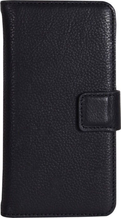 skinn lommebok deksel iPhone X/Xs, sort