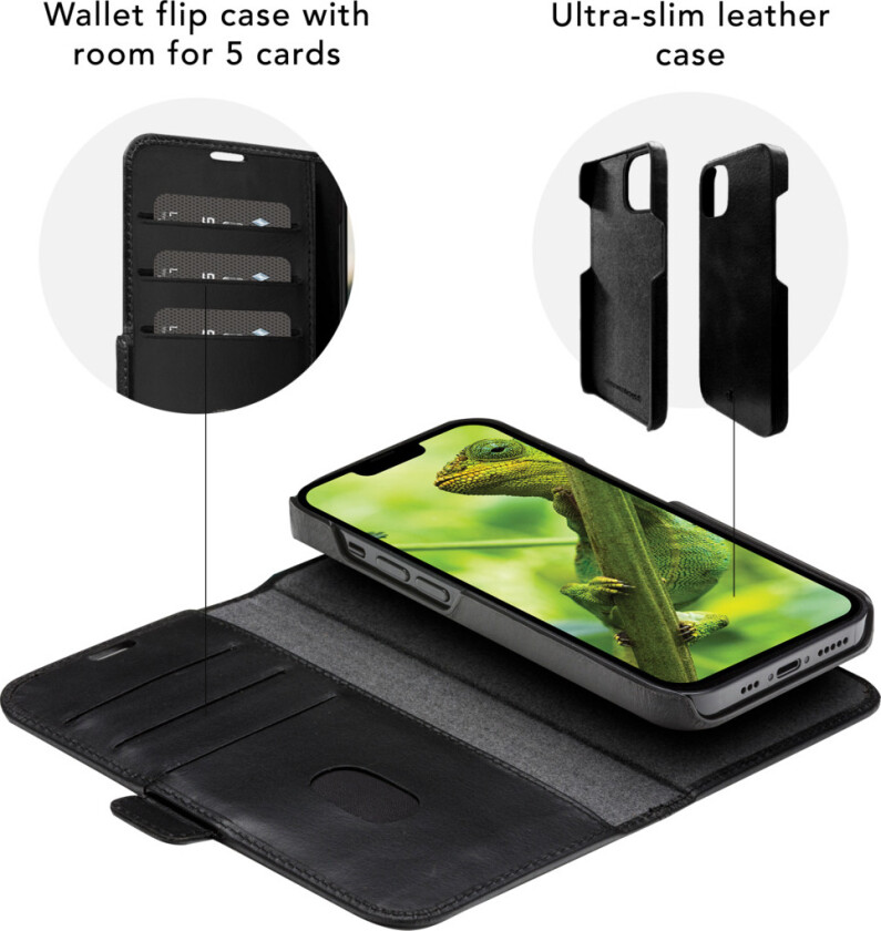 Dbramante Lynge 2-i-1 iPhone XR deksel, sort