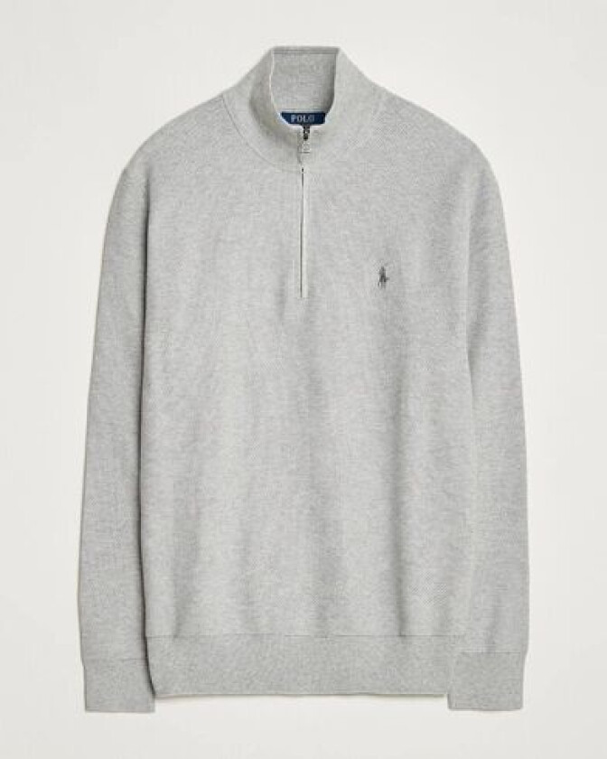 Polo Ralph Lauren Textured Half-Zip Andover Heather