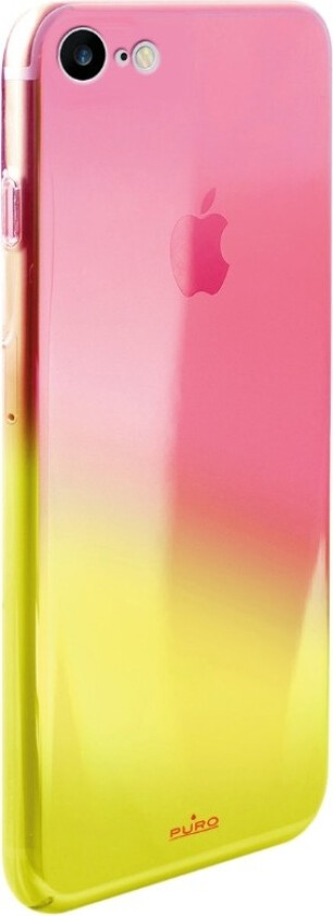 iPhone 8/7 Hologram Crystal deksel, oransje