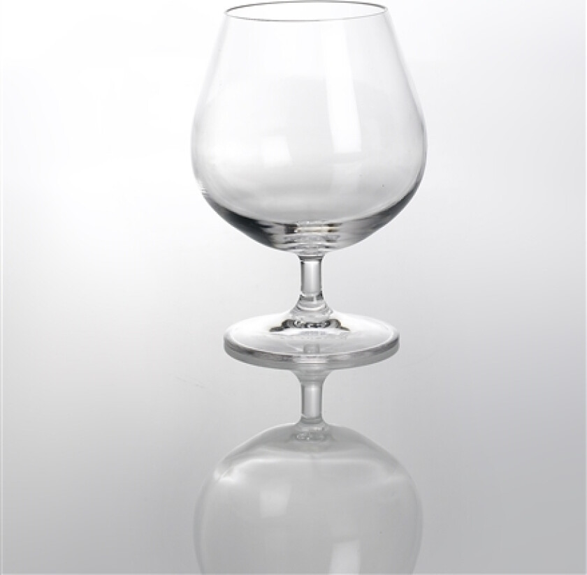 Cognacglass, transparent - 2 stk