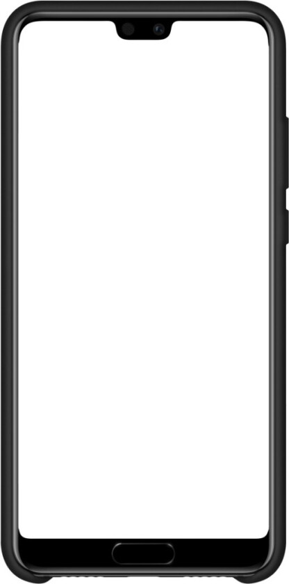 HUAWEI P20 Silicone Cover, sort