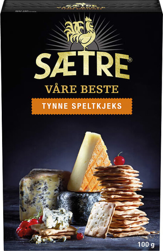 Speltkjeks Tynne 100g Sætres Beste