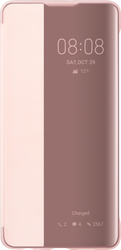 HUAWEI Smart View Flippdeksel P30, rosa