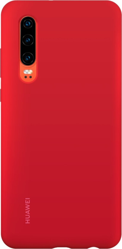HUAWEI P30 silikon-deksel, rød