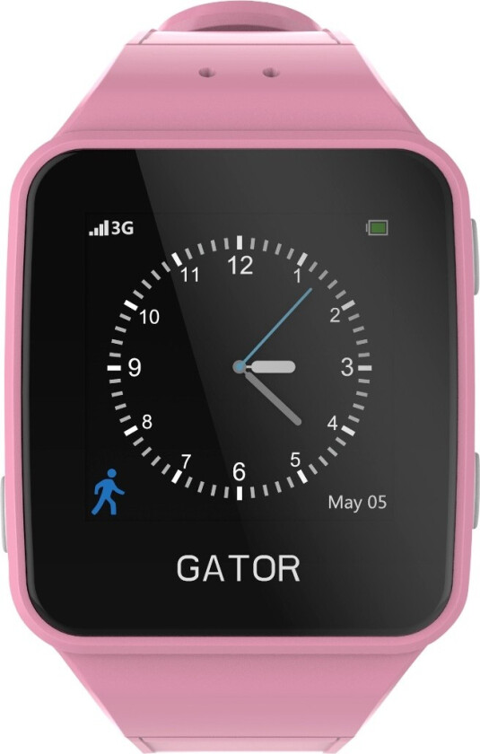 Gator Kids GPS/2G smartklokke, rosa