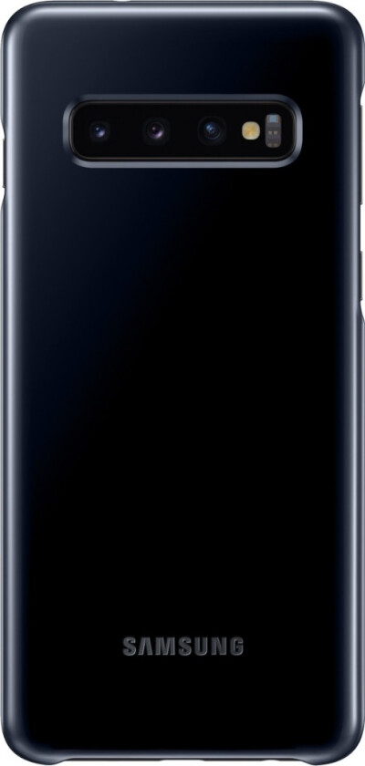 LED Cover Galaxy S10 deksel, black