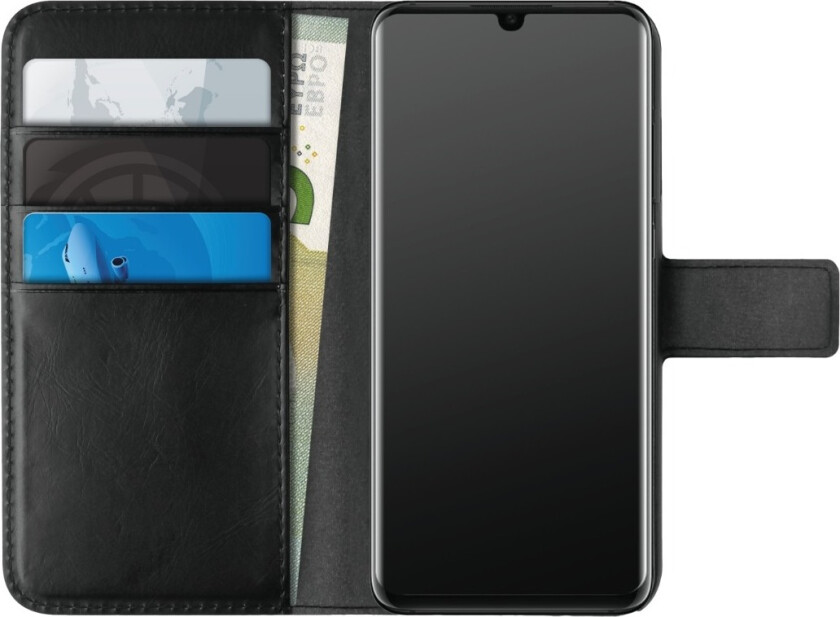 Milano Wallet Eco-Leath Huawei P30, svart