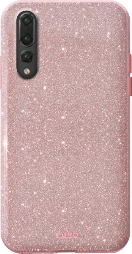 Shine deksel Huawei P30 Lite rosegull