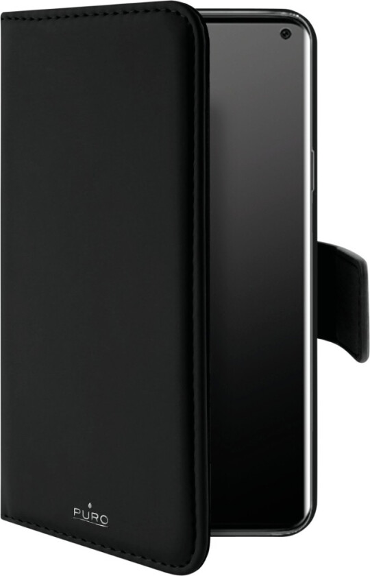 Wallet Eco-Leath 2IN1 Samsung Galaxy S10, svart