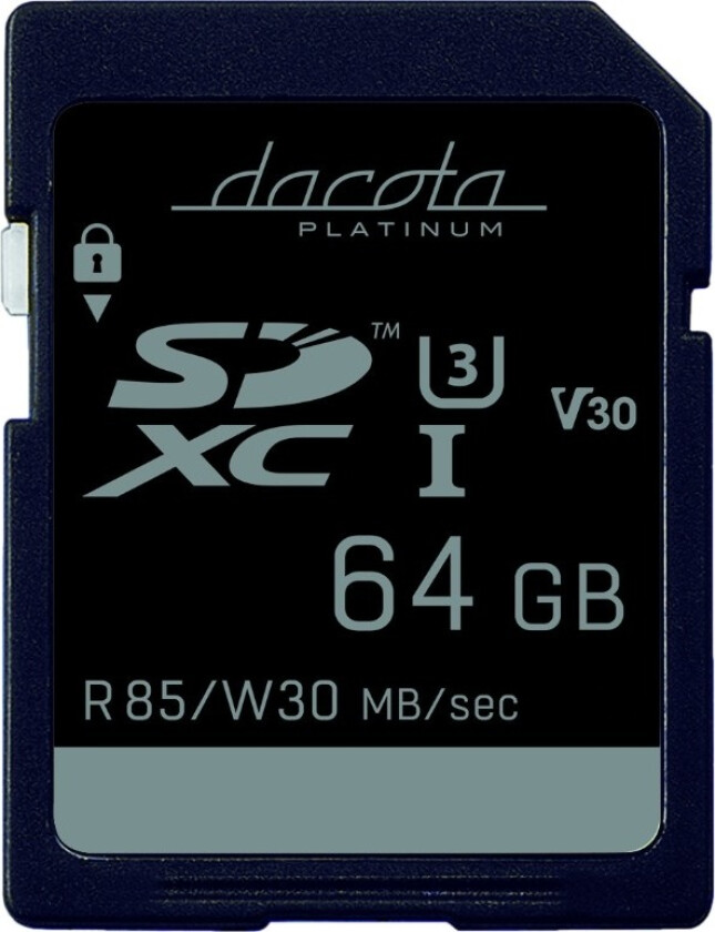 SDXC minnekort 64 GB 80 Mb c10