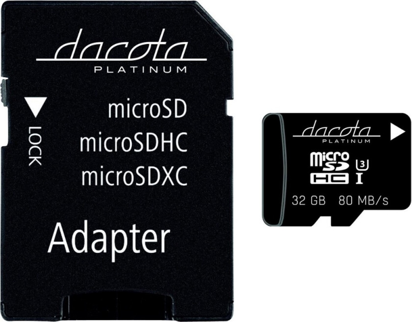 Mikro-Sdhc 4K 32 GB minnekort