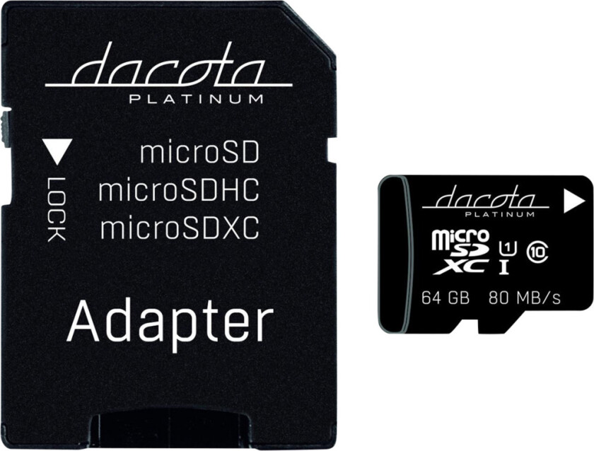 Dacota mm20 Micro-Sd 80MB C10 64Gb