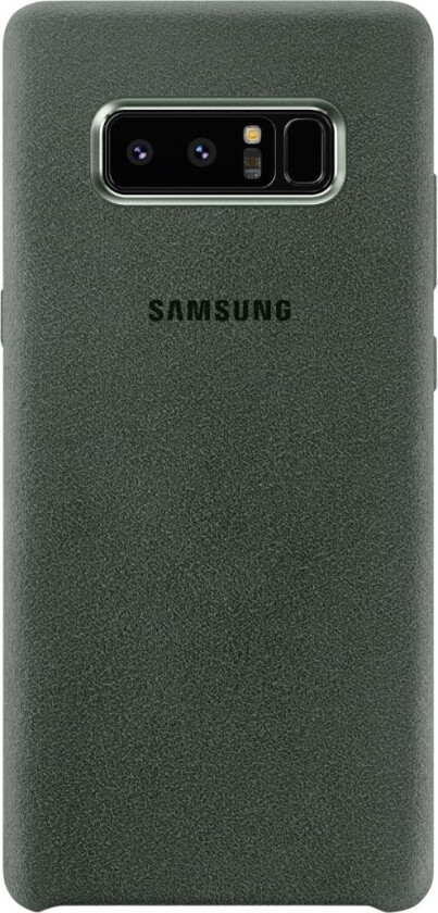 Alcantara deksel Note8, Khaki grønn
