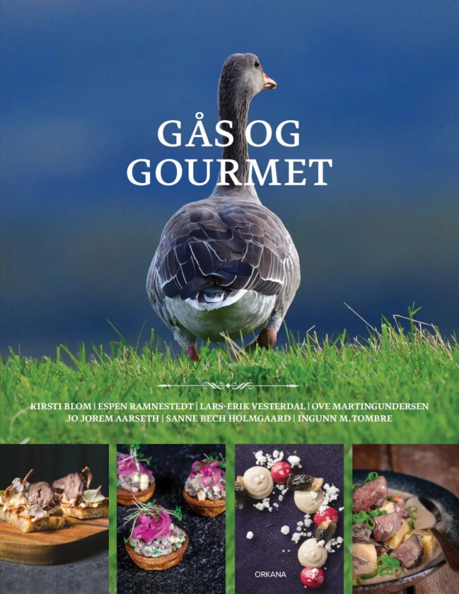 Gås og gourmet av Jo Jorem Aarseth, Kirsti Blom, Ove Martin Gundersen, Sanne Bech Holmgaard, Espen Ramnestedt, Ingunn M. Tombre, Lars Erik Vesterdal
