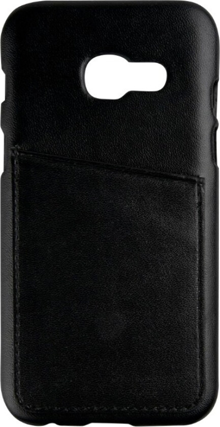 Backcover Cardpocket Galaxy A3 (2017), sort