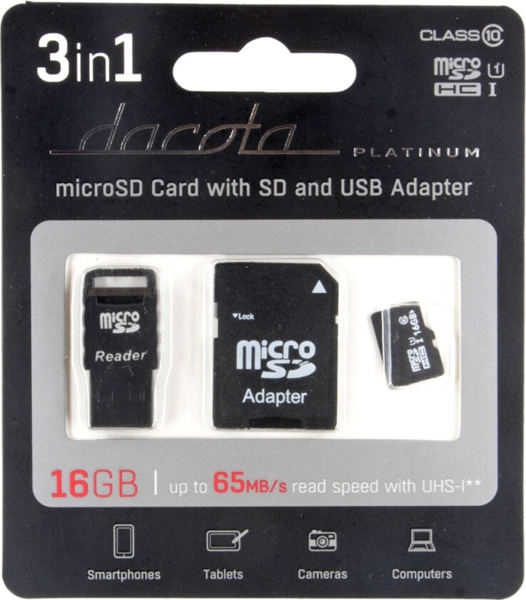 Memory Kit 3IN1 16GB c10