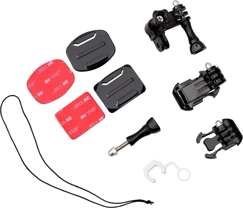 Grab Bag Of Mounts for Action cam