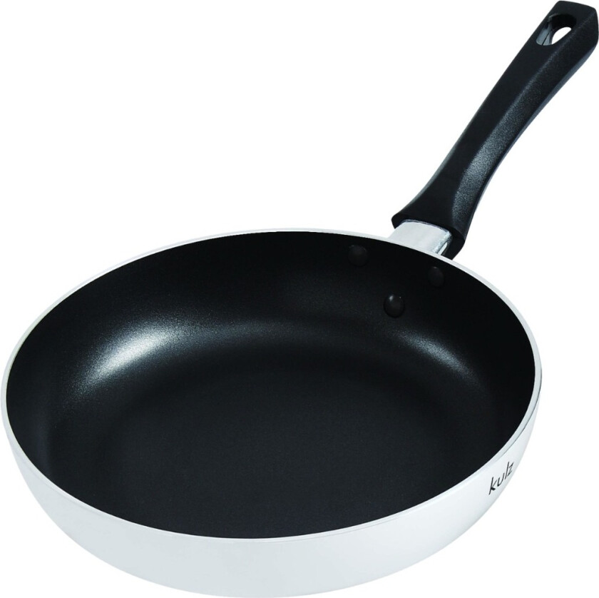 24CM, hvit stekepanne