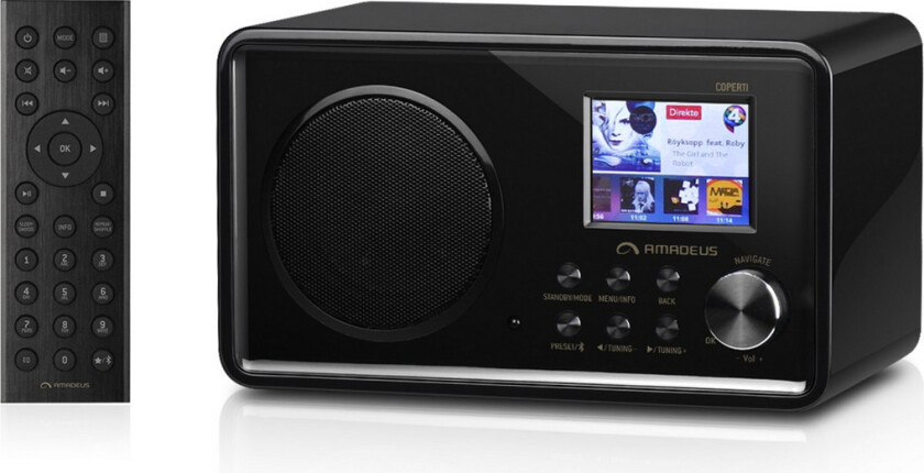 Coperti DAB BT Internet radio bk