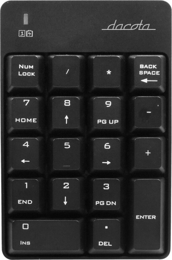 Wireless numpad