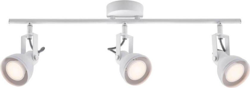 12V & 230V Aslak trippel, hvit