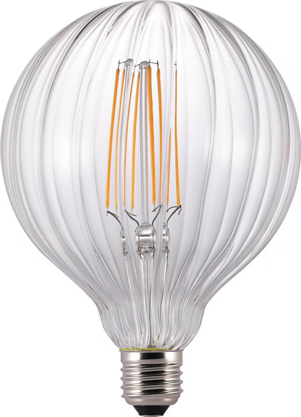 230V E27 Avra Stripes Clear 2W, dekorpære