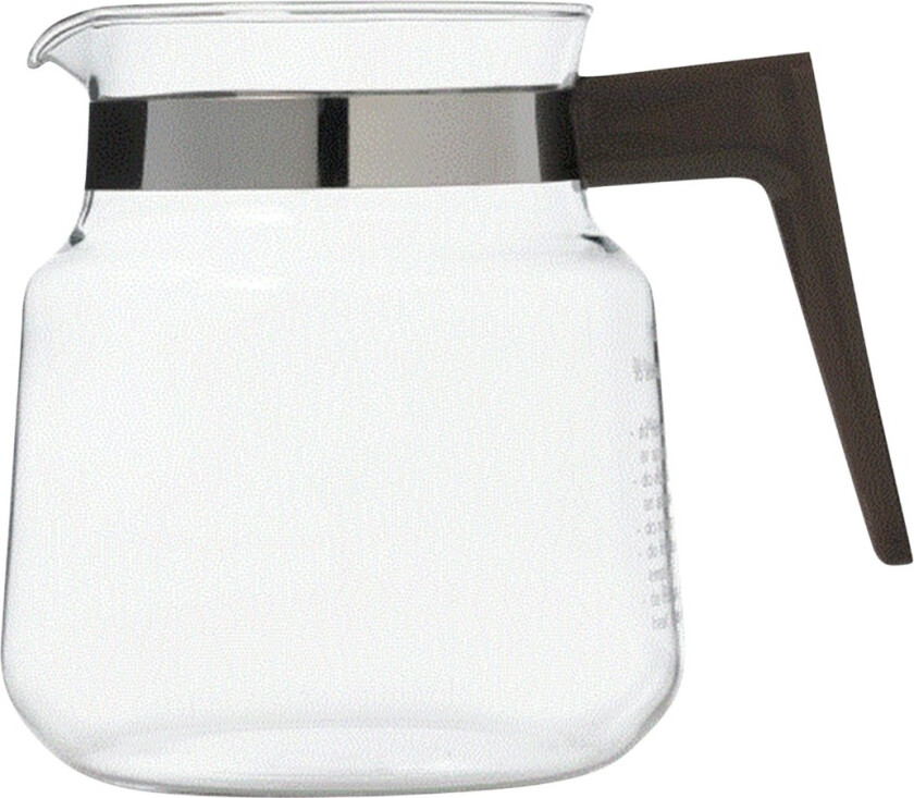 glassmugge 1 1/4 L., brun 741