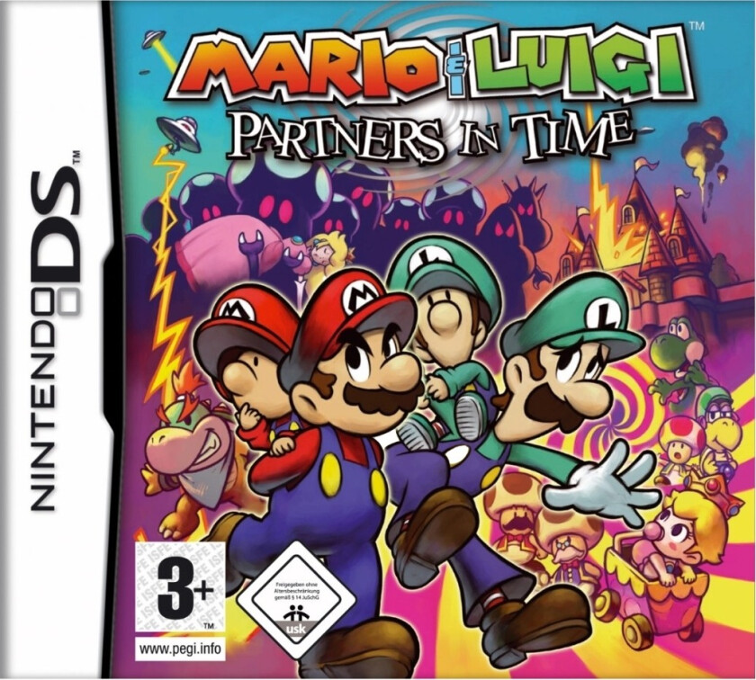 Ds Mario & Luigi Partners In time