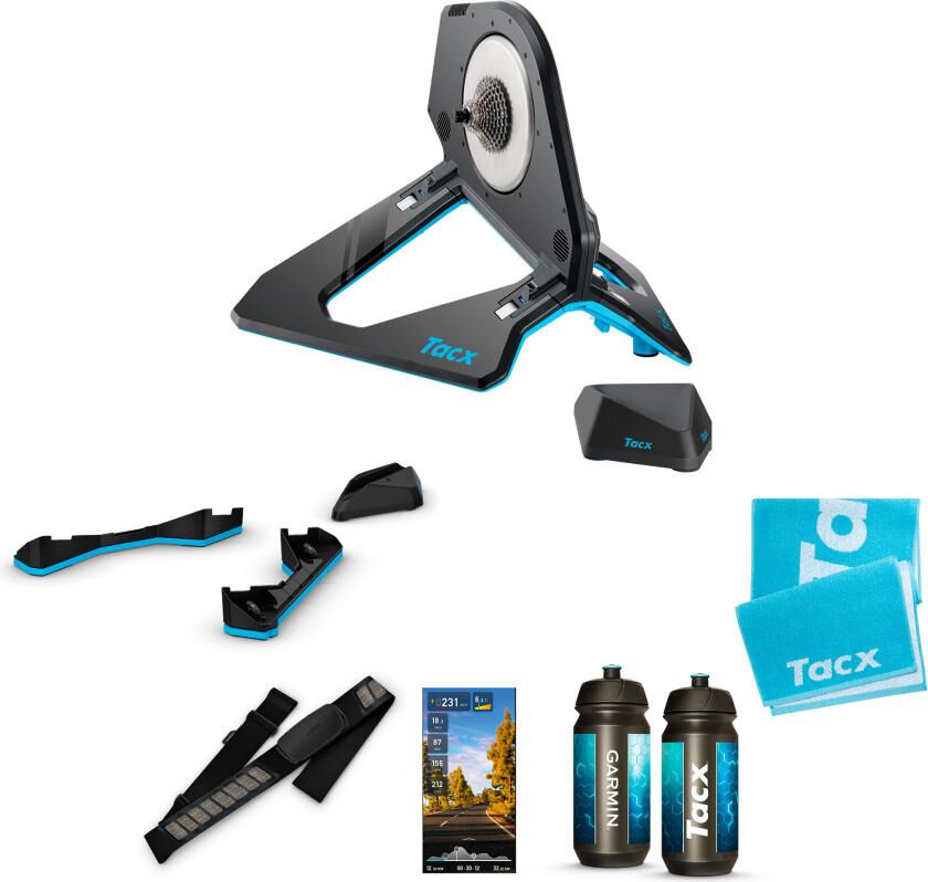 Tacx Neo 2T T2875 Sykkelrulle med tilleggsutstyrspakke