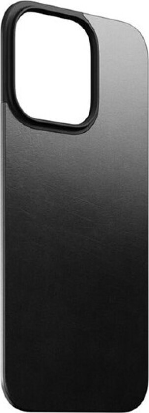 Magnetic Leather Back black - iPhone 16 Pro