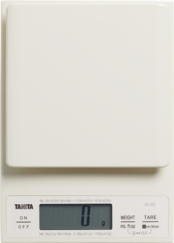 Kjøkkenvekt KD-320 - White