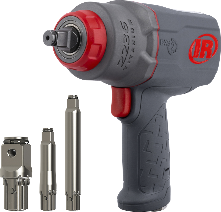 Bilde av Ingersoll Rand 2236QTIMAX 1/2" muttertrekker med amboltsett AK43H