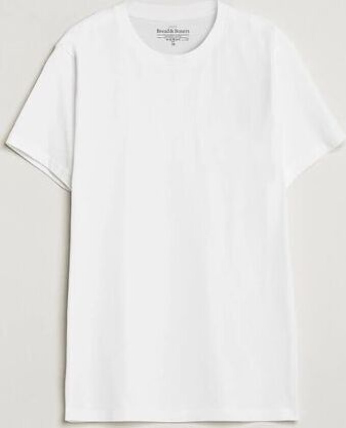 Heavy Cotton Crew Neck Tee White