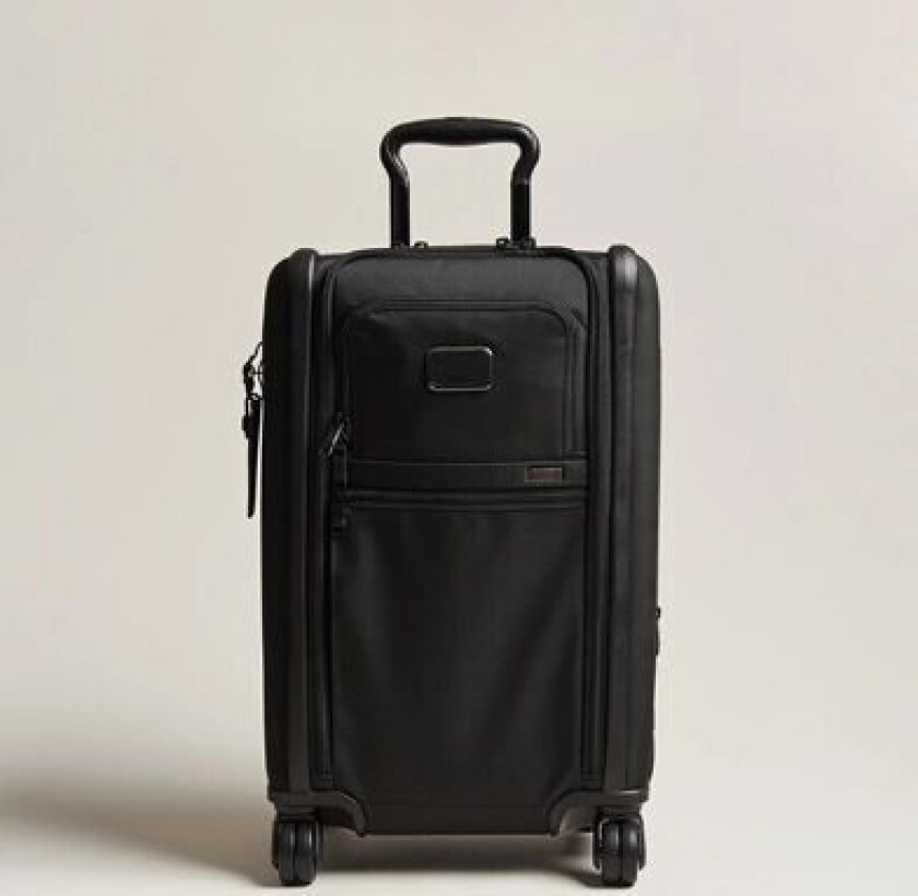 International Dual Access 4 Wheeled Carry-On Black